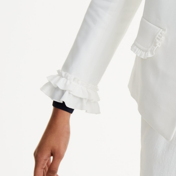 CLUB MONACO|| Ruffled Fionnah Jacket - Picture 4 of 16